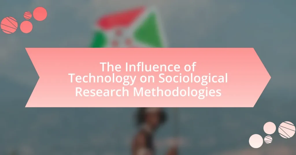 The Influence of Technology on Sociological Research Methodologies