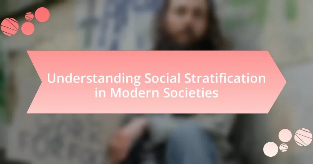 Understanding Social Stratification in Modern Societies