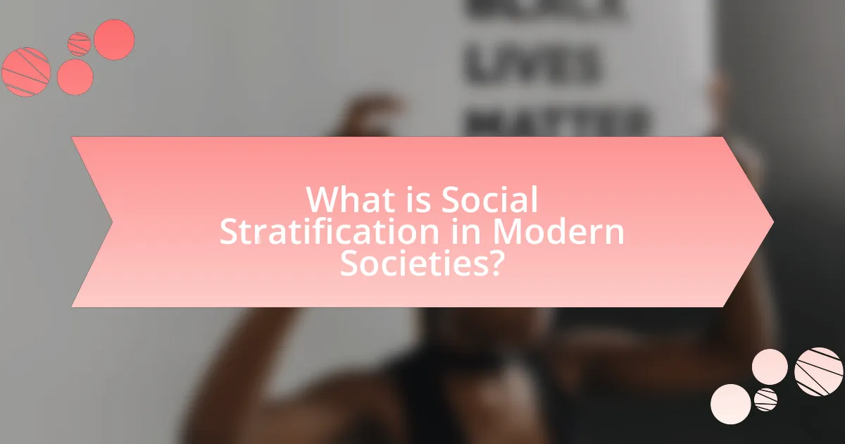 What is Social Stratification in Modern Societies?